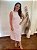 vestido bege Cru de linho - Imagem 1