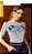T-shirt bordada - Imagem 1