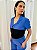 Blusa Bicolor Cora Canela - Imagem 1