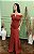 Vestido Vermelho calda sereia - Imagem 1