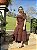Vestido Midi com Prega Franzida - Imagem 1