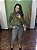 Blusa Verde Militar Viscolinho - Imagem 3