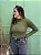 Blusa Verde Militar Viscolinho - Imagem 1