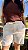 Short Branco com cinto detalhe Fivela - Imagem 2
