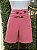 Short rosa com detalhe cinto - Imagem 2