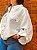 Jaqueta com Bolso Frontal Branca - Imagem 3