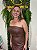 Vestido de Courino com Cinto - Imagem 2