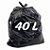 SACO DE LIXO 40 LITROS 53X57 LEVE C/ 100 - Imagem 1