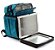 Mochila Bag Térmica Para Delivery de Pizza Reforçada Com Isopor Laminado - Azul Claro - Imagem 2