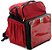 Mochila Bag Térmica Delivery - Reforçada Isopor Laminado Com Grade Divisória - Vermelha - Imagem 2