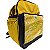 Mochila Bag Térmica Para Delivery de Pizza Couro levantado - Amarela - Imagem 1