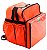 Mochila Bag Térmica Delivery Aplicativos Com Isopor Laminado - Laranja - Imagem 1