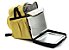 Mochila Bag Térmica Para Delivery de Pizza Reforçada Com Isopor Laminado - Amarela - Imagem 2