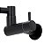 Torneira Parede Cozinha e Banheiro Dobravel Preta Articulada Extensivel Black 1/4 de Volta com Arejador Espumante - Imagem 6