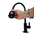 Torneira Cozinha Preta Luxo Mesa Gourmet Com Chuveirinho Black 2 Jatos ABS - Imagem 7