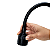 Torneira Cozinha Preta Luxo Mesa Gourmet Com Chuveirinho Black 2 Jatos ABS - Imagem 4