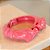 Bracelete Tigre Automotivo - Pink com Pink Shiap - Imagem 2