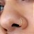 Piercing argola náutica nariz prata 925 - Imagem 4