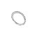 Piercing conch cravejado click 11 mm Prata 925 - Imagem 1