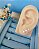 Brinco ear cuff estrelas degradê Prata 925 - Imagem 2