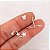 Brinco ear cuff estrelas degradê Prata 925 - Imagem 6
