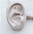 Piercing lua cravejada Prata 925 - Imagem 3