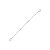 Corrente Ear Line Veneziana 4 cm Prata 925 - Imagem 2