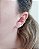 Piercing fake corrente conch Prata 925 - Imagem 4