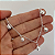 Pulseira pérolas penduradas Prata 925 - Imagem 1