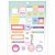 BLOCO DE ADESIVOS DECORADOS PARA PLANNERS HAPPY 12 FOLHAS - Imagem 5