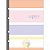 REFIL TILIFLEX PARA CADERNO ARGOLADO COLEGIAL HAPPY COLORS 80 FOLHAS - Imagem 1