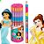 LAPIS DE COR RAINBOW PRINCESAS - Imagem 2