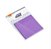 BLOCO SMART NOTES ROXO NEON BRW - Imagem 2
