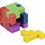 BORRACHA TETRIS CUBO BRW - Imagem 1