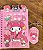 CADERNO DE ADESIVOS + CHAVEIRO PERSONALIZÁVEL MÉDIO SANRIO - Imagem 1