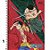 CADERNO UNIVERSITÁRIO ONE PIECE 1 M - Imagem 1