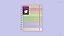 CADERNO ARCO-ÍRIS - G+ PASTEL - LINHAS BRANCAS SPECIAL EDITION - Imagem 1