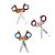 TESOURA BICHINHOS CUTE FOFY - Imagem 6