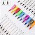 CANETA BRUSH PEN PONTA DUPLA 24 CORES - Imagem 2