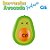 BORRACHA FANTASIA CIS AVOCADO - Imagem 3