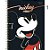 CADERNO UNIVERSITÁRIO MICKEY 1 MATERIA - Imagem 1