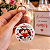 Chaveiro em Alumínio 5,5 cm Personalizado – Amar É.. - Imagem 2