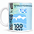 Caneca Nota de 100 Reais Personalizada – Presente Criativo 325ml - Imagem 1