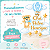 Topo de Bolo Chá de Bebê Aviador Personalizado com Nom - Imagem 4