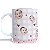 Caneca Personalizada com Fotos do Bebê | Lembranças de aniversarios em Porcelana 325ml - Imagem 1