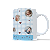 Caneca Personalizada Com Fotos Rostinho Do Bebê - Azul - Imagem 3