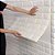 Painel Adesivo 3D Alto Relevo 70x38 Kit 10 Peças Branco - Imagem 1