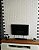 Kit 10 Peças Painel Adesivo 3D Alto Relevo 70x15cm Branco - Imagem 4