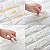 Kit 10 Peças Painel Adesivo 3D Alto Relevo 70x15cm Branco - Imagem 3