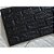 Painel Adesivo 3D Alto Relevo 70x38cm Preto - Imagem 1